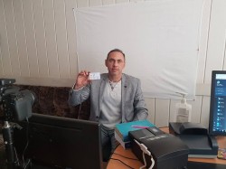 16 жовтня в УДМС України у Волинській області видано першу біометричну посвідку.