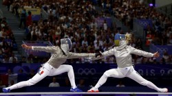 Ольга Харлан у драматичному матчі виграла першу медаль України на Олімпіаді-2024: "бронза" фехтування на шаблях