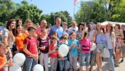 В парке Победы прошел Детский фестиваль при поддержке народного депутата Украины Сергея Кивалова