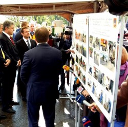 Сьогодні з одноденним робочим візитом до Одещини прибув Президент України Петро Порошенко