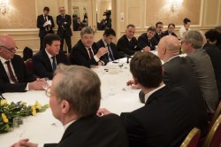 Президент України зустрівся з представниками німецьких ділових кіл