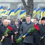 З нагоди дня Соборності та Свободи Президент України вшанував пам'ять  Т.Шевченка і М.Грушевського