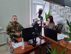 Крок до протезування: захиснику доставили готовий паспорт до лікарні