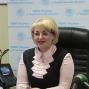 Начальник УДМС України в Чернігівській області Ксенія Лук’янець  звітувала представникам засобів масової інформації про рік роботи з оформлення біометричних документів для виїзду закордон