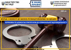 Вперше, з моменту дії законів #ЧужихДітейНеБуває, на Одещині боржника по аліментах притягнули до кримінальної відповідальності