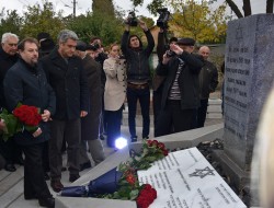 Відкриття пам’ятника жертвам голокосту