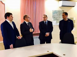 Під час візиту до Кілійського району голова ОДА Максим Степанов проінспектував якість доріг, провів прийом громадян та відвідав Екологічний центр.