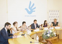 Заступник Голови ДМС України Тетяна Нікітіна взяла участь у прес-конференції щодо змін до законодавства про біометричні документи