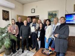 Герої серед нас: співробітник міграційної служби, а сьогодні воїн і захисник, отримав відзнаку