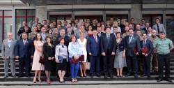 Церемонія нагородження державними нагородами з нагоди святкування Дня Конституції України