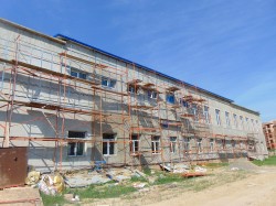 Будівництво спорткомплексу в Ізмаїлі
