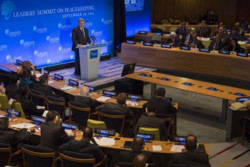 Виступ Президента України на Саміті з питань миротворчості
