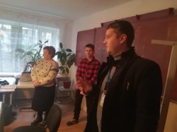 У рамках проведення Всеукраїнського тижня права  завідувач Ананьївського РС ГУ ДМС України в Одеській області Сергій Шевцов зустрівся з учнями Ананьївської ЗОШ.