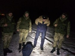 Вночі прикордонники затримали вірменина, який прямував до Польщі поза пунктами пропуску
