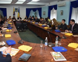 Зустріч голови обласної ради Анатолія Урбанського з керівництвом Програми Розвитку ООН в Україні 