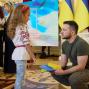 Володимир та Олена Зеленські взяли участь у церемонії відзначення учасників акції «Діти-рятувальники – герої війни»