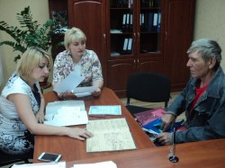 У Ніжинському міському відділі начальник міграційної служби Чернігівщини провела особистий прийом громадян 