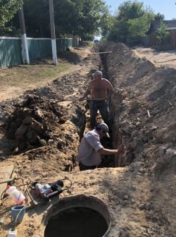 У селі Котловина завершується капремонт водогону