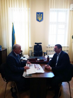 В Управлінні ДМС в Тернопільській області з робочим візитом побував головний редактор  профільного видання «Міграція»