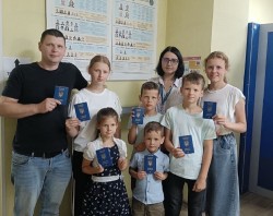 Для багатодітної родини у Черкасах оформили 9 паспортних документів