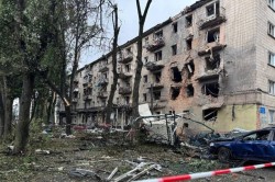 Міграційники Сумщини працюють на місці ворожого обстрілу